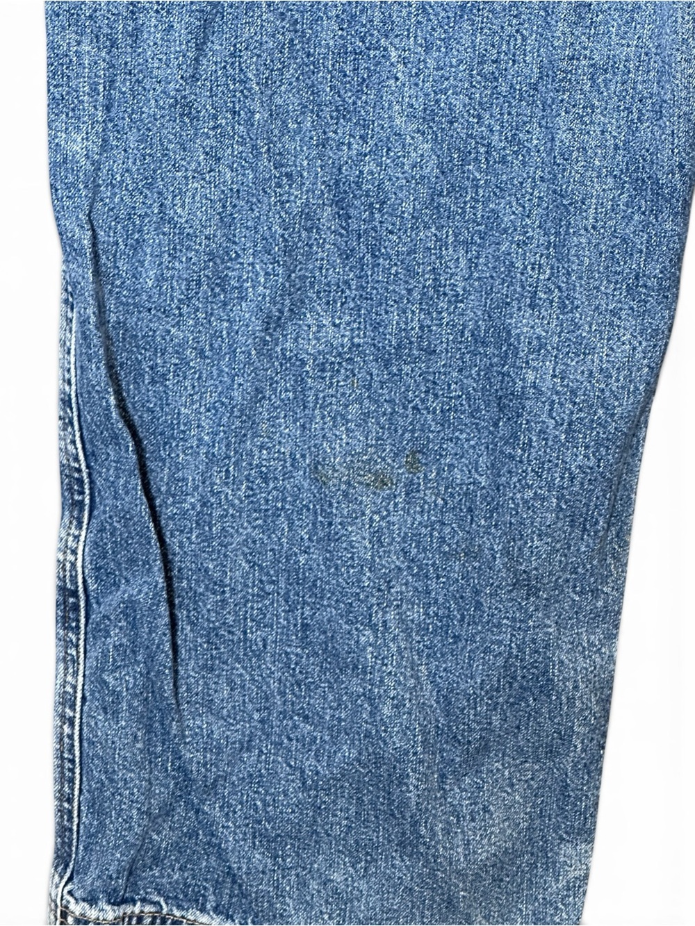 Vintage Y2K 90s Polo Jeans Co Ralph Lauren Denim Overalls Large Blue Carpenter - Picture 9 of 13